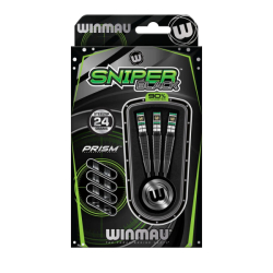 Šipky Winmau Sniper Black Steel Tip 24 g 