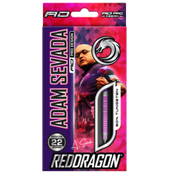 Šipky Steel Red Dragon Adam Sevada 22 g