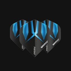 Winmau Prism Alpha Black & Blue Flights