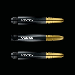 Násadky Winmau VECTA Short Black with Gold