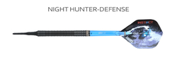 Šipky Soft One80 Night Huter Darts Venom 18g