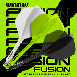 Letky Winmau Fusion Dark Fluor Yellow Short