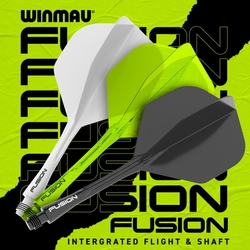 Letky Winmau Fusion Fluoro Yellow Medium