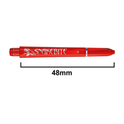 Násadky Red Dragon Peter Wright SNAKEBITE Signature Series Medium Red