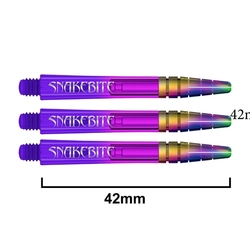 Násadky Red Dragon Peter Wright SNAKEBITE NITRO Ionic Purple Medium