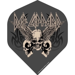 Letky Def Leppard Official Licensed No2 Std F1 Skulls with Wings