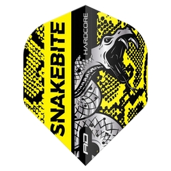 Letky Red Dragon Hardcore PETER WRIGHT SNAKEBITE Coiled Snakeskin Yellow