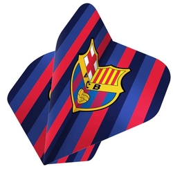 Letky Football FC Barcelona Official Licensed BARÇA No2 Std F1 Striped with Crest