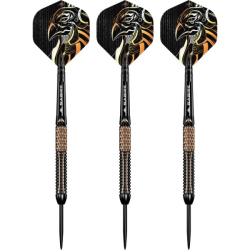 Šipky Mission Horus Darts Soft Tips 97.5% Black & Bronze Electro Plated 21g