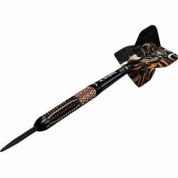 Šipky Mission Horus Darts Soft Tips 97.5% Black & Bronze Electro Plated 21g