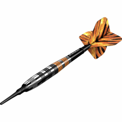 Mission Javan Darts Soft Tip Silver Brass 18 g