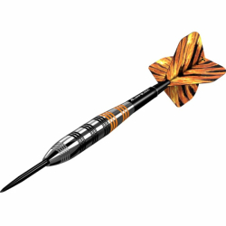 Mission Javan Darts Steel Tip Silver Brass 22 g