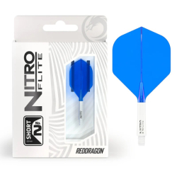 Letky Red Dragon Nitro Flite White & Blue  #2 Short 