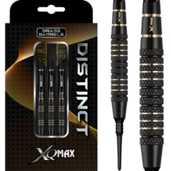 XQMax Distinct Darts Soft Brass M2 Black 19 g