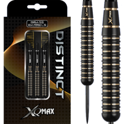 XQMax Distinct Darts Steel Brass M1 Black 23 g