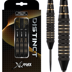 XQMax Distinct Darts Steel Brass M2 Black 21 g